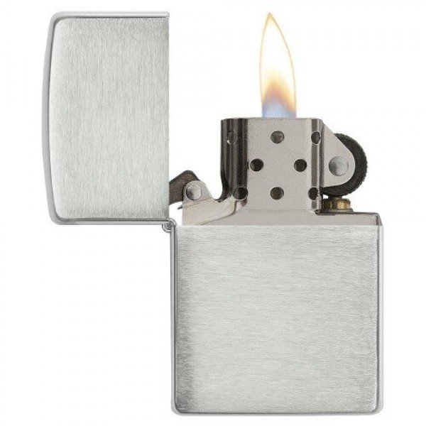 Запальничка Zippo Sterling Silver 13  шліфоване срібло