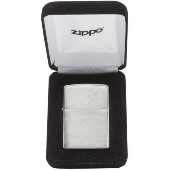 Запальничка Zippo Sterling Silver 13  шліфоване срібло