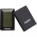 Запальничка бензинова вузька Zippo SlimⓇGreen Matte матовий зелений (1627)