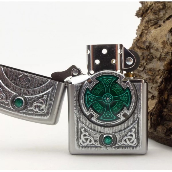 Запальничка ZIPPO Celtic Green Cross Emblem (2005167)