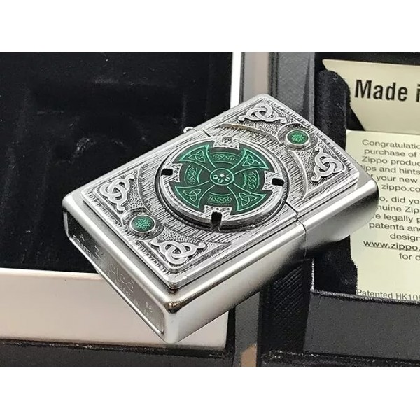 Зажигалка ZIPPO Celtic Green Cross Emblem (2005167)
