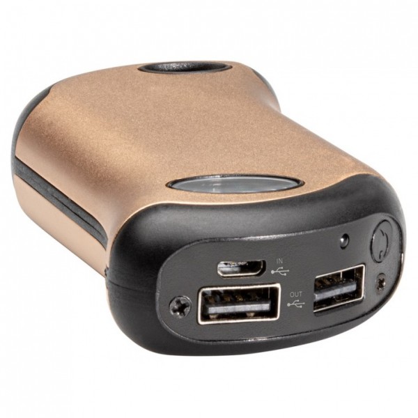  USB-грілка для рук Zippo HeatBank® 9s Plus, Золотиста 2007360. Грілка Zippo + Power Bank 