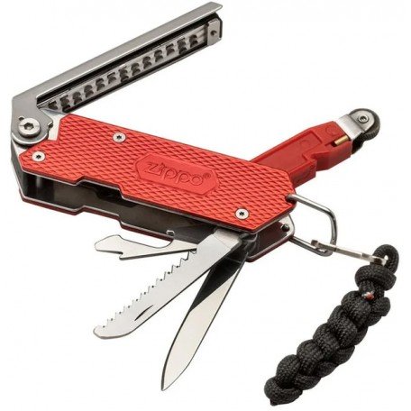 Ніж мультитул 7 в 1 для аварійного розведення вогню Zippo Fire Starting Multi-Tool блістер, картон (2007553)