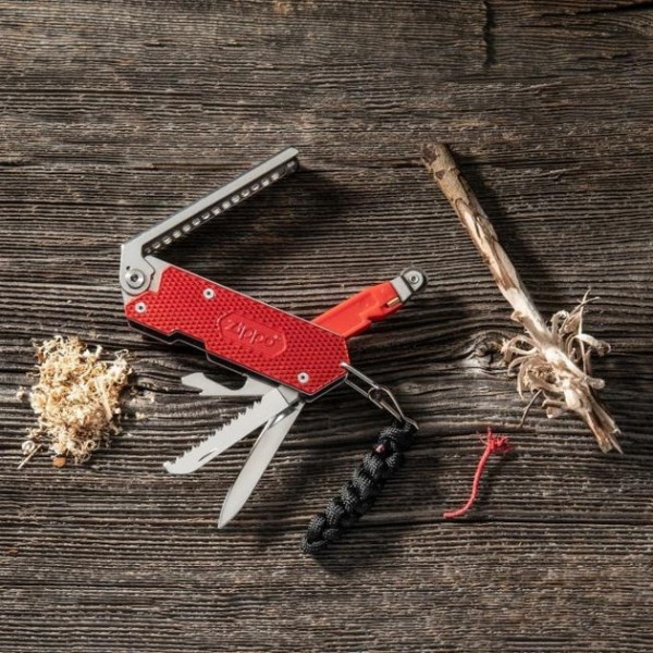 Ніж мультитул 7 в 1 для аварійного розведення вогню Zippo Fire Starting Multi-Tool блістер, картон (2007553)