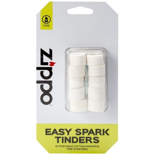 Трути для розведення вогню Zippo Easy Spark Tinder, блістер, картон 10 шт (2007559 Zippo)