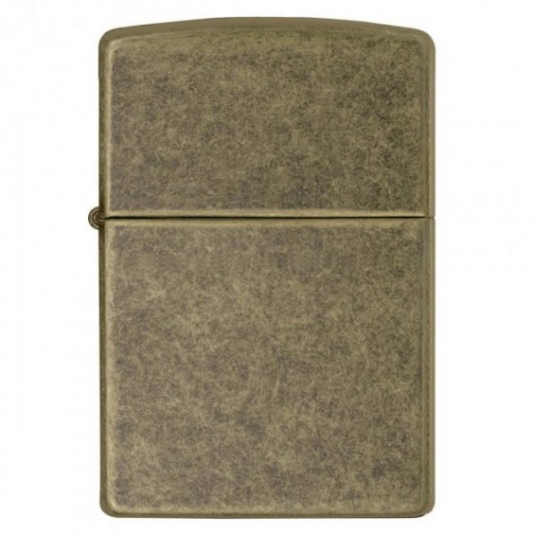  Запальничка Zippo 201FB Antique Brass (Антикварна мідь)