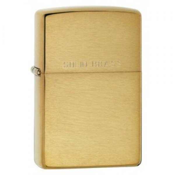 Запальничка Zippo Br Fin Solid Brass 204