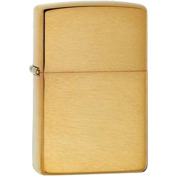  Запальничка Zippo Brushed Brass 204B