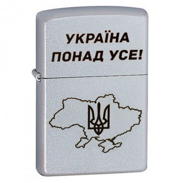 Запальничка Zippo 205 CLASSIC street chrome 205 P