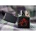 Запальничка Zippo 218, Black Matte Anarchy, 20842