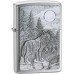  Запальничка Zippo Timberwolves Emblem Brushed Chrome Timberwolves 20855
