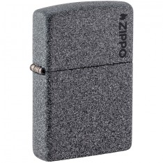 Зажигалка Zippo 211 ZL IRON STONE Zippo Logo