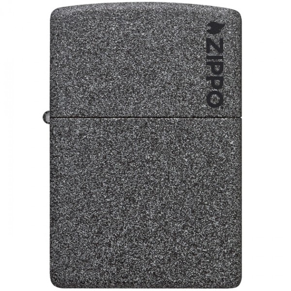 Запальничка Zippo 211 ZL IRON STONE Zippo Logo