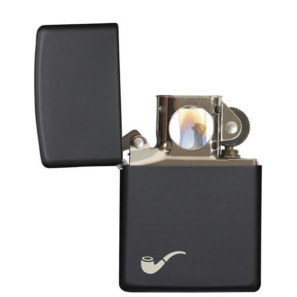 Запальничка Zippo трубкова Black Matte Pipe Lighter 218PL