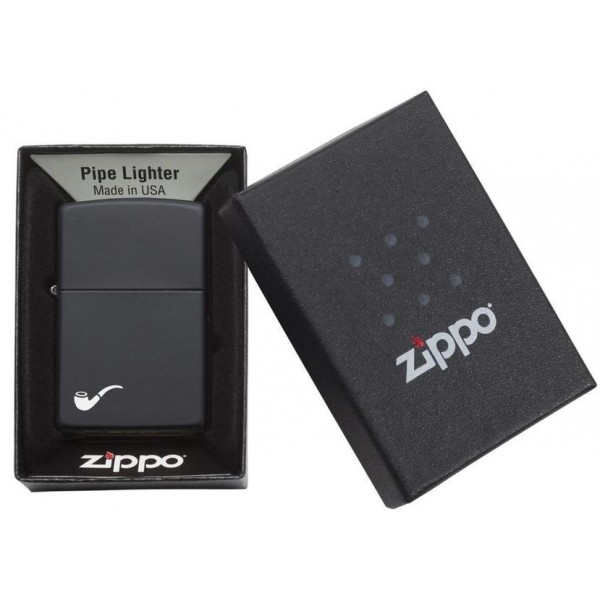 Запальничка Zippo трубкова Black Matte Pipe Lighter 218PL