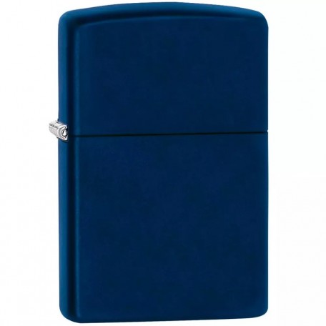 Запальничка бензинова Zippo Classic Navy Blue Matte синя (239)