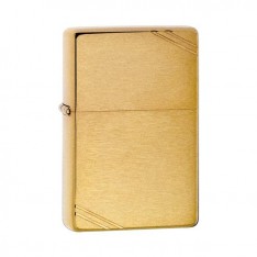 Запальничка Zippo Vintage Brushed Fin Brass 240