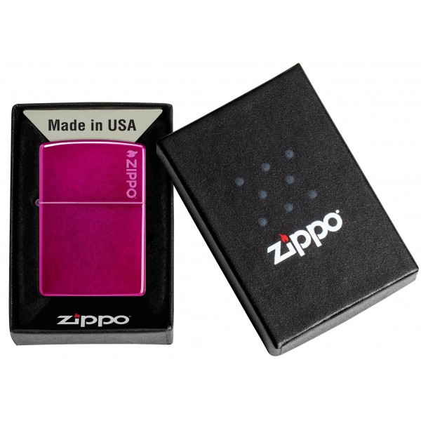 Запальничка Zippo Classic Candy Raspberry Zippo Logo 24003ZL
