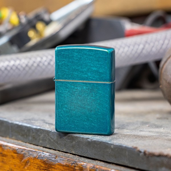Зажигалка Zippo Classic Candy Teal 24004
