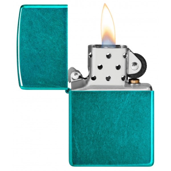 Зажигалка Zippo Classic Candy Teal 24004