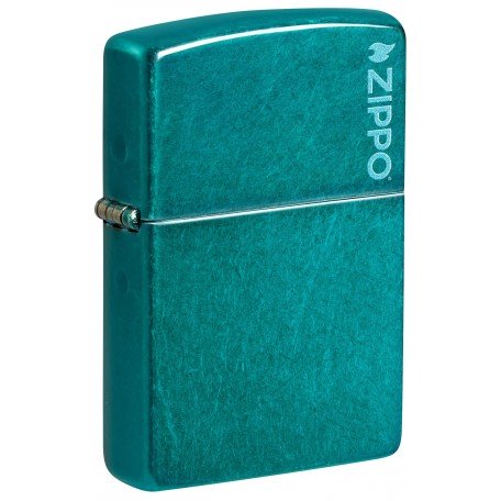 Запальничка Zippo Classic Candy Teal Zippo Logo 24004ZL