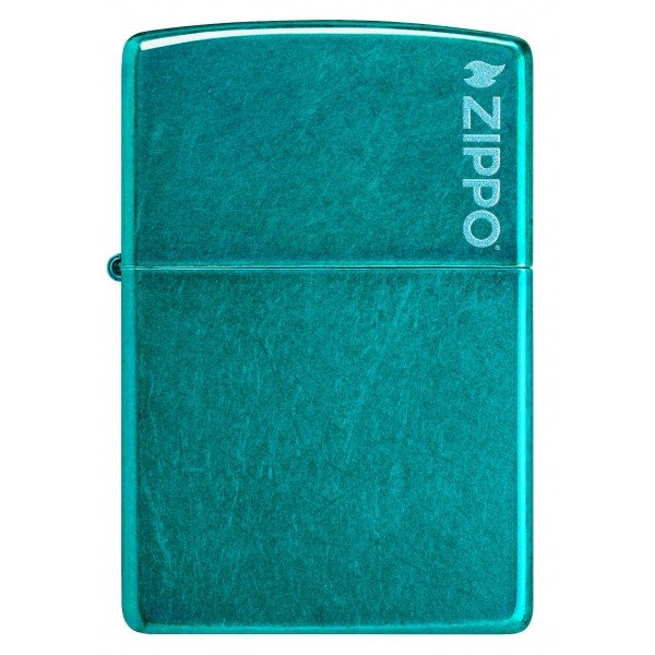 Запальничка Zippo Classic Candy Teal Zippo Logo 24004ZL
