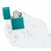 Запальничка Zippo Classic Candy Teal Zippo Logo 24004ZL