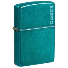 Зажигалка Zippo Classic Candy Teal Zippo Logo 24004ZL