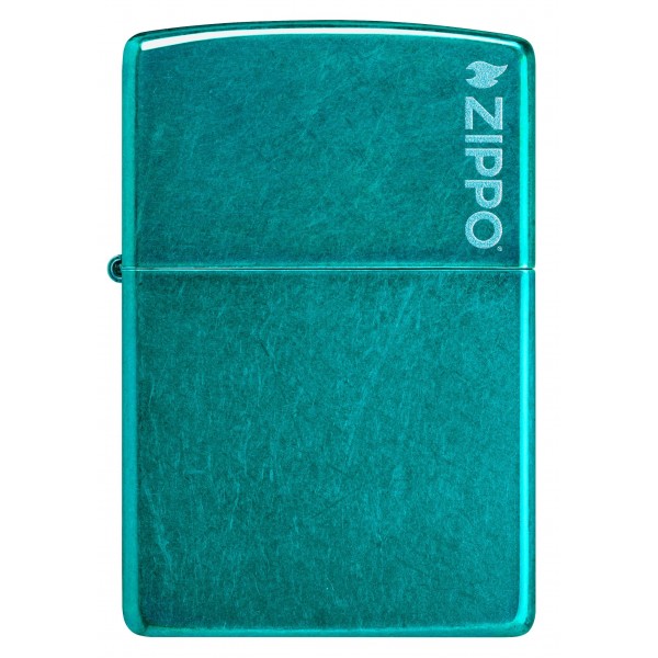 Зажигалка Zippo Classic Candy Teal Zippo Logo 24004ZL