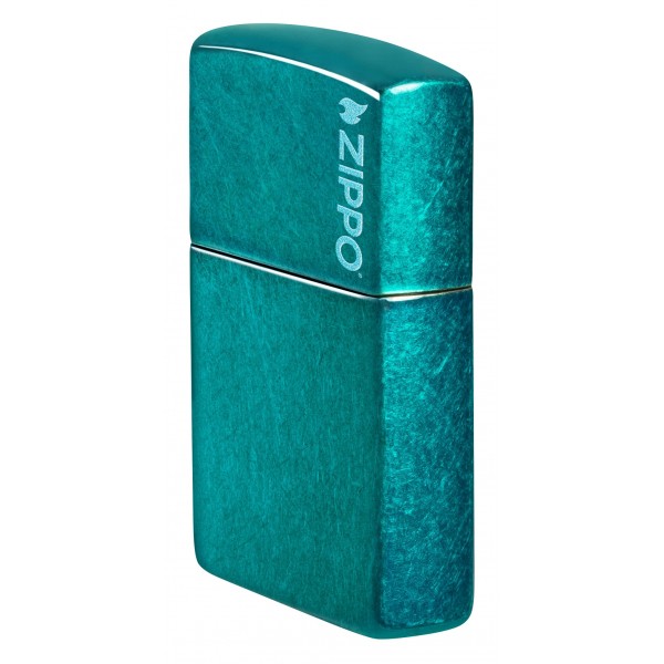 Зажигалка Zippo Classic Candy Teal Zippo Logo 24004ZL
