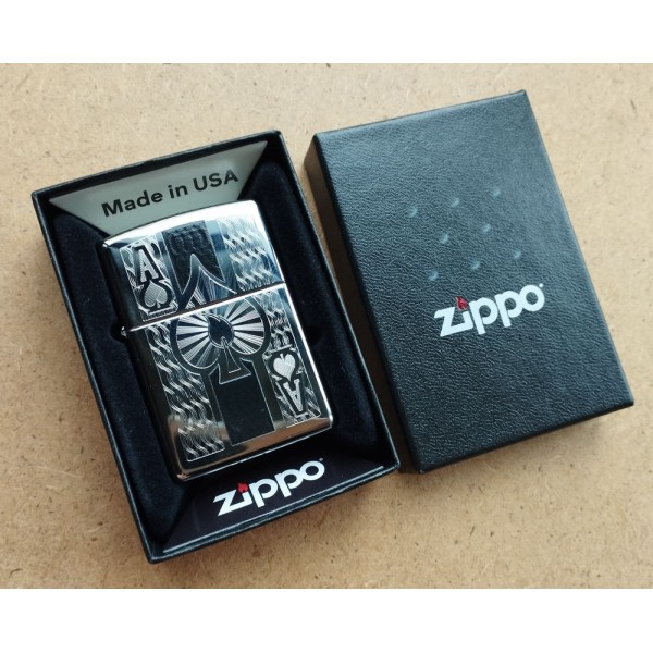 Зажигалка Zippo 24196 Ace