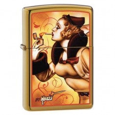 Зажигалка Zippo 24745 MAZZI ZIPPO WINDY HIGH POLISH CHROME