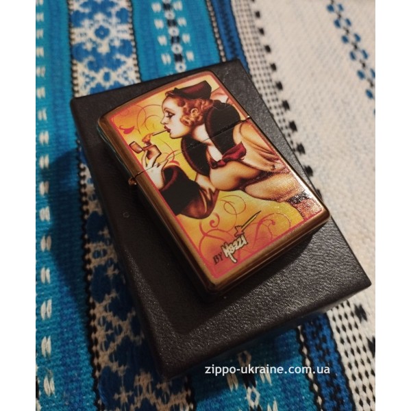  Запальничка Zippo 24745 MAZZI ZIPPO WINDY HIGH POLISH CHROME