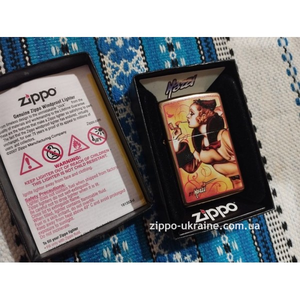  Запальничка Zippo 24745 MAZZI ZIPPO WINDY HIGH POLISH CHROME