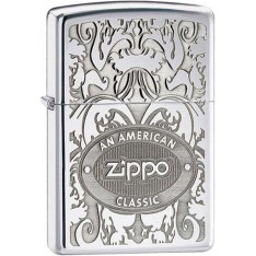 Запальничка Zippo Gleaming Patina High Polish Chrome (24751)