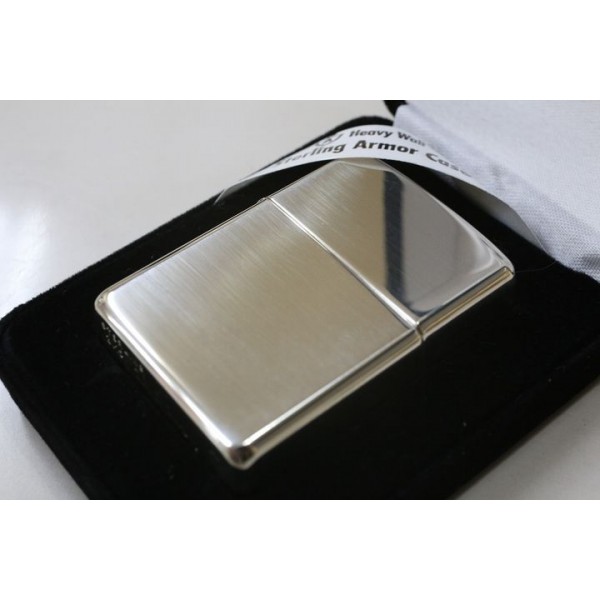  Колекційна срібна запальничка Zippo 26 Armor High Polish Sterling Silver (26zippo)