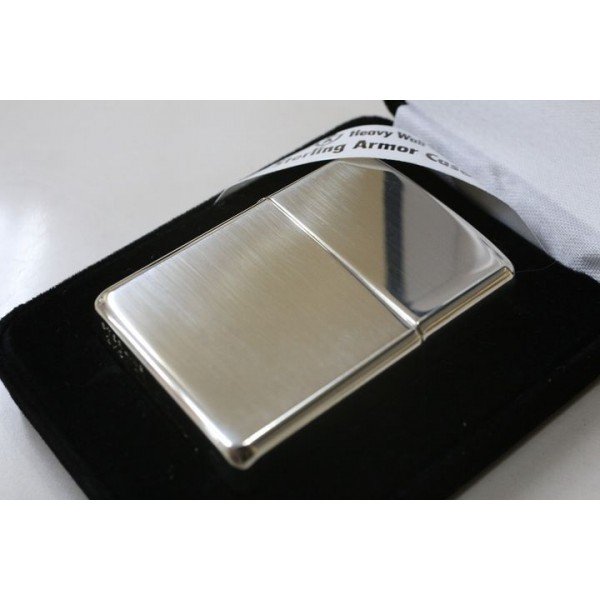  Колекційна срібна запальничка Zippo 26 Armor High Polish Sterling Silver (26zippo)