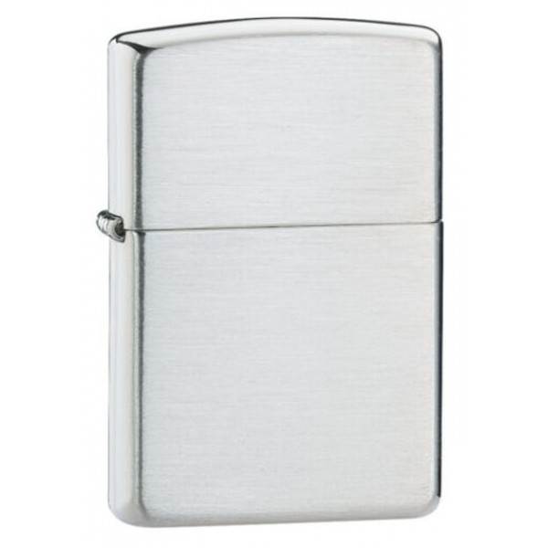 Колекційна срібна запальничка Zippo Armor Brushed Finish Sterling Silver (27zippo)