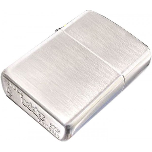 Колекційна срібна запальничка Zippo Armor Brushed Finish Sterling Silver (27zippo)
