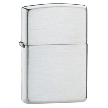 Колекційна срібна запальничка Zippo Armor Brushed Finish Sterling Silver (27zippo)