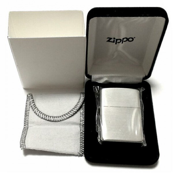 Колекційна срібна запальничка Zippo Armor Brushed Finish Sterling Silver (27zippo)