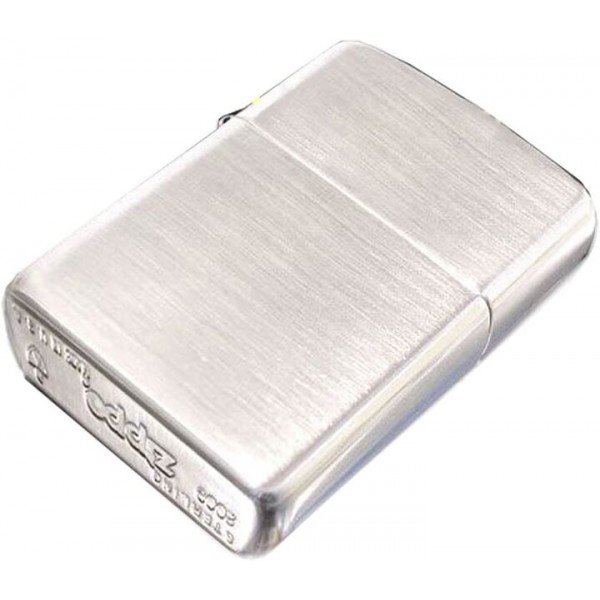 Колекційна срібна запальничка Zippo Armor Brushed Finish Sterling Silver (27zippo)