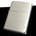 Колекційна срібна запальничка Zippo Armor Brushed Finish Sterling Silver (27zippo)