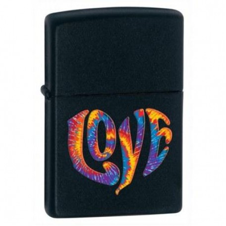 Запальничка Zippo 28045 LOVE чорна