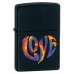  Запальничка Zippo 28045 LOVE чорна