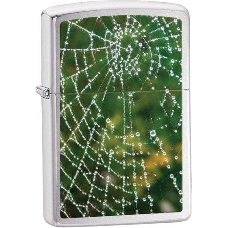 Запальничка Zippo 200 Spider Web Rain Drops (28285)