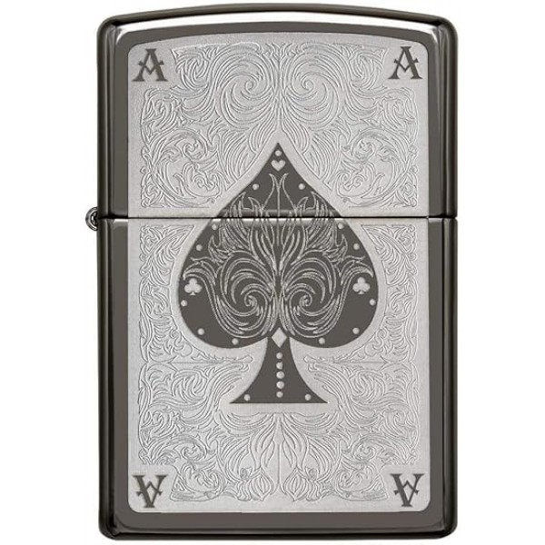 Зажигалка Zippo 150 Ace Filigree Черная (Zippo 28323)