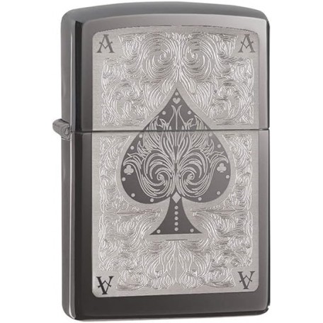Зажигалка Zippo 150 Ace Filigree Черная (Zippo 28323)