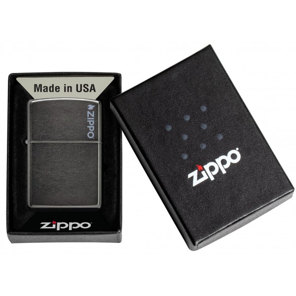 Запальничка ZIPPO Classic Grey Zippo Logo (28378 ZL)