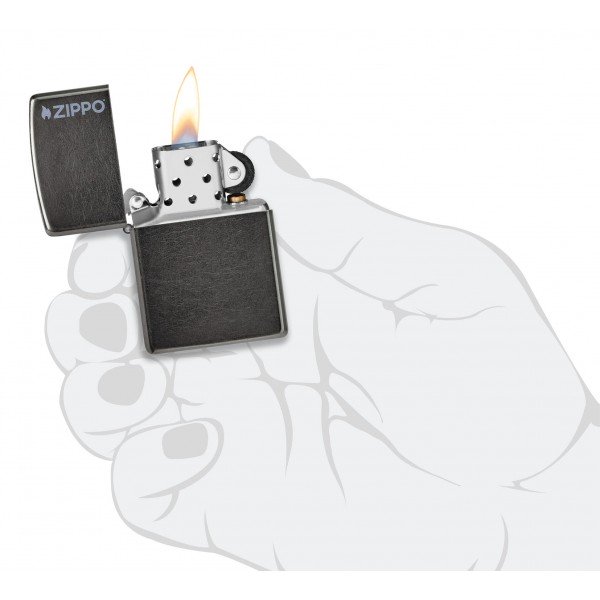 Зажигалка ZIPPO Classic Grey Zippo Logo (28378 ZL)
